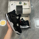 Nike Air Jordan 4 Retro 'Black Canvas'