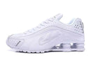 Shox R4 "Triple White"