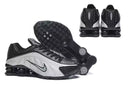 Shox R4 "Preto/Prata"