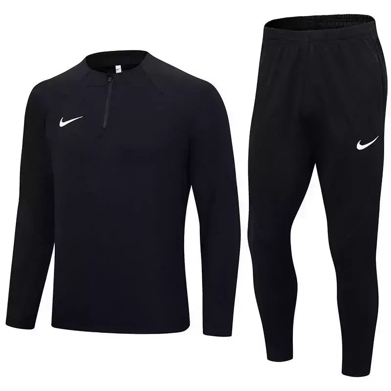 Conjunto Nike Dri-Fit Jaqueta + Calça "All Black"