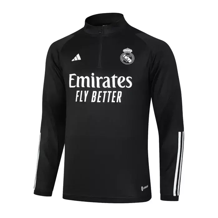 Tracksuit Real Madrid"Preto" (Somente Parte De Cima)