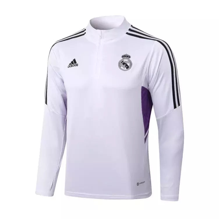 Tracksuit Real Madrid "Purple White" (Somente Parte De Cima)