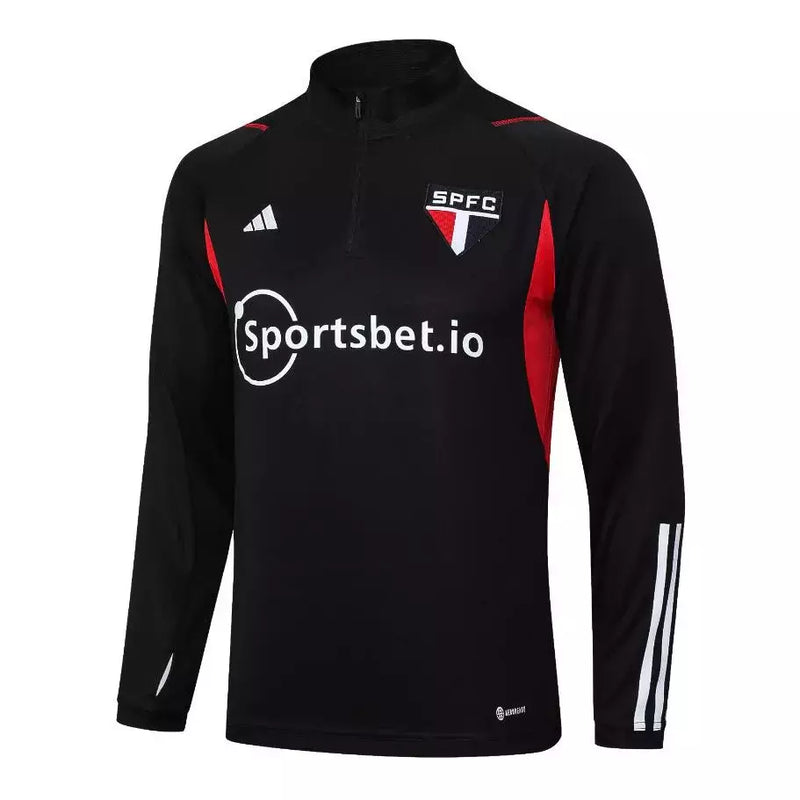 Tracksuit Sao Paulo "Black" (Somente Parte De Cima)