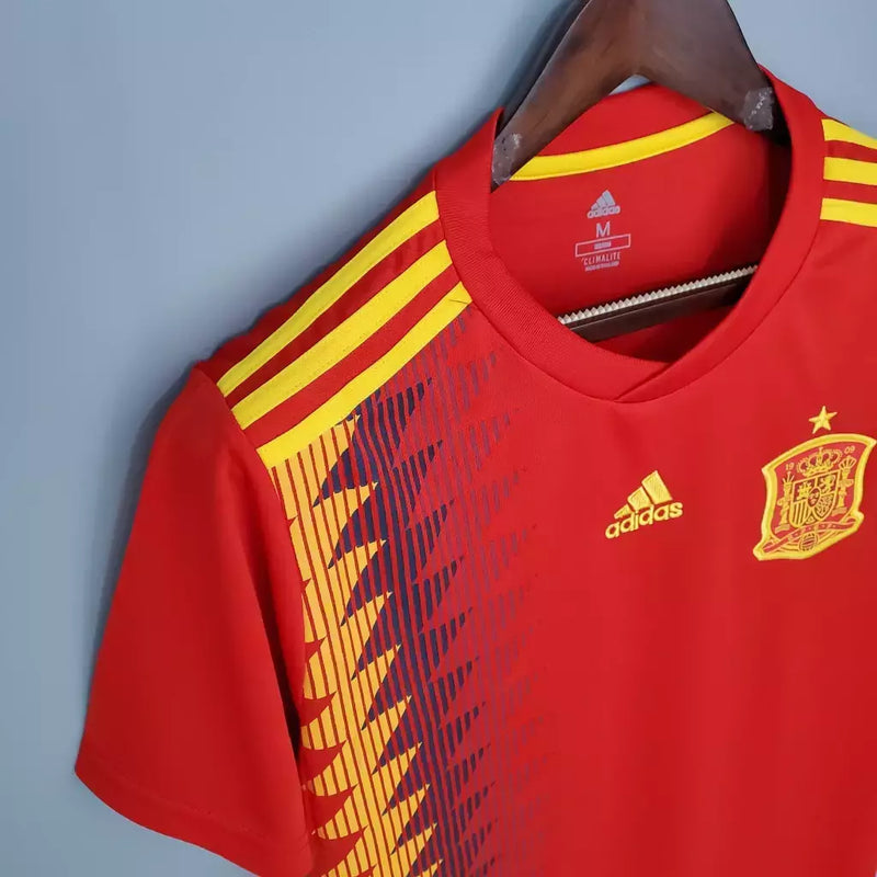 Camisa Retrô "Espanha Home 2018"