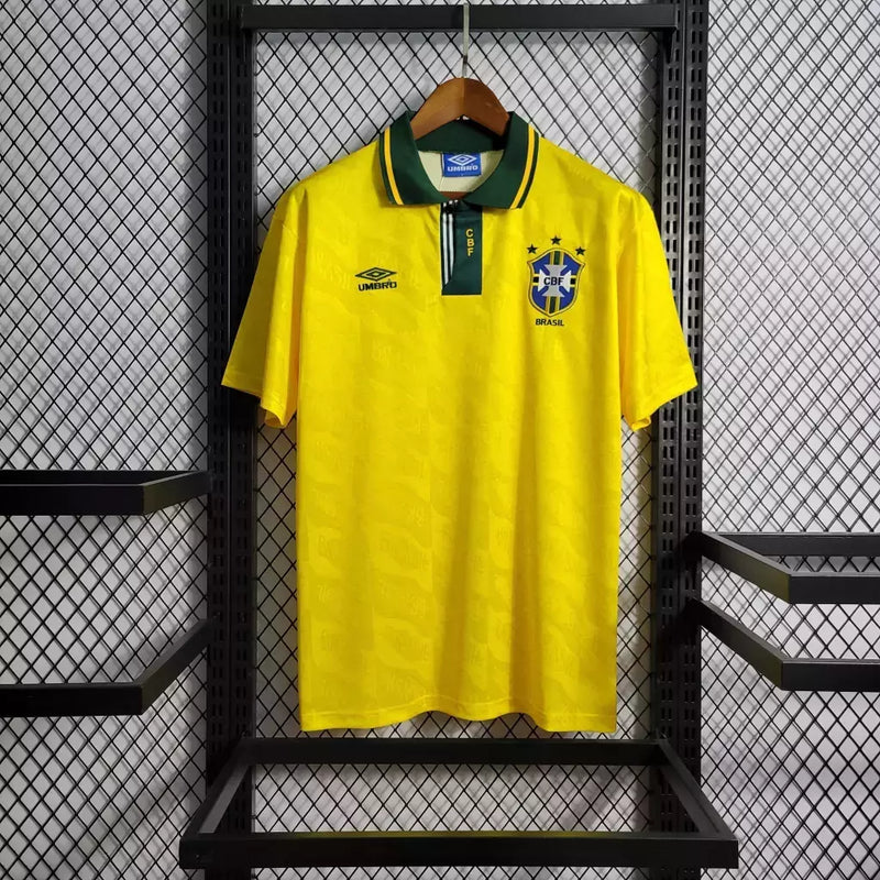 Camisa Retrô "Seleção Brasileira Home 1991/1993"