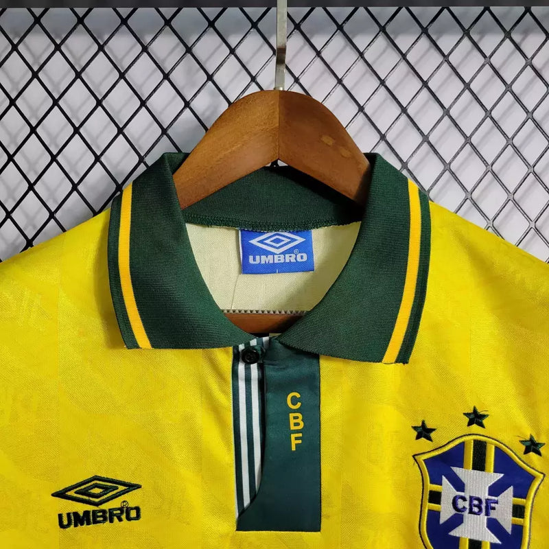 Camisa Retrô "Seleção Brasileira Home 1991/1993"