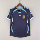 Camisa Retrô "Argentina Treino Azul Royal 2006"