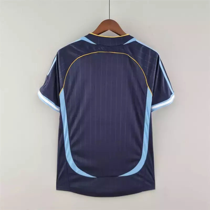 Camisa Retrô "Argentina Treino Azul Royal 2006"