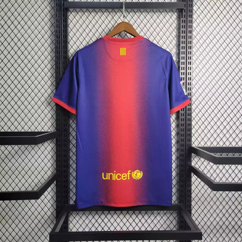 Camisa Retrô "Barcelona Home 12/13"