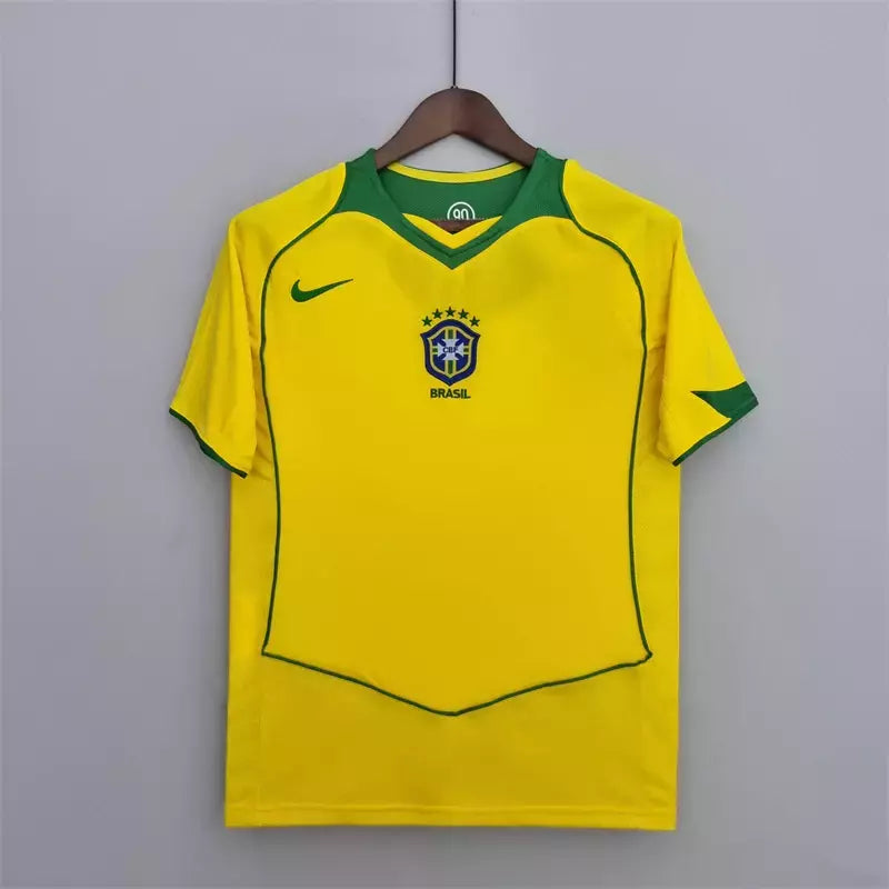 Camisa Retrô "Brazil Home 2004/2006"