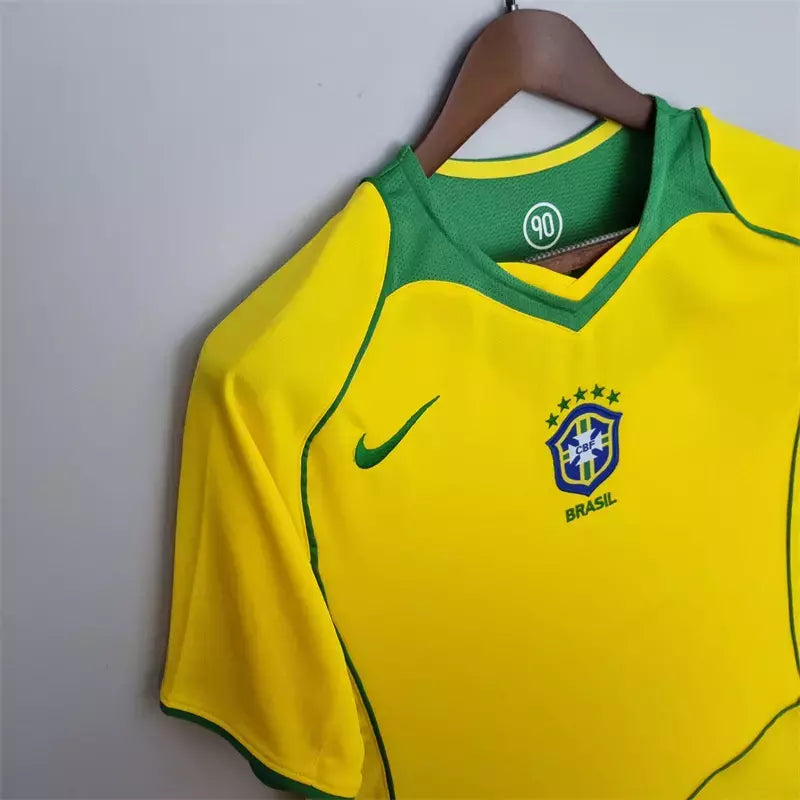 Camisa Retrô "Brazil Home 2004/2006"