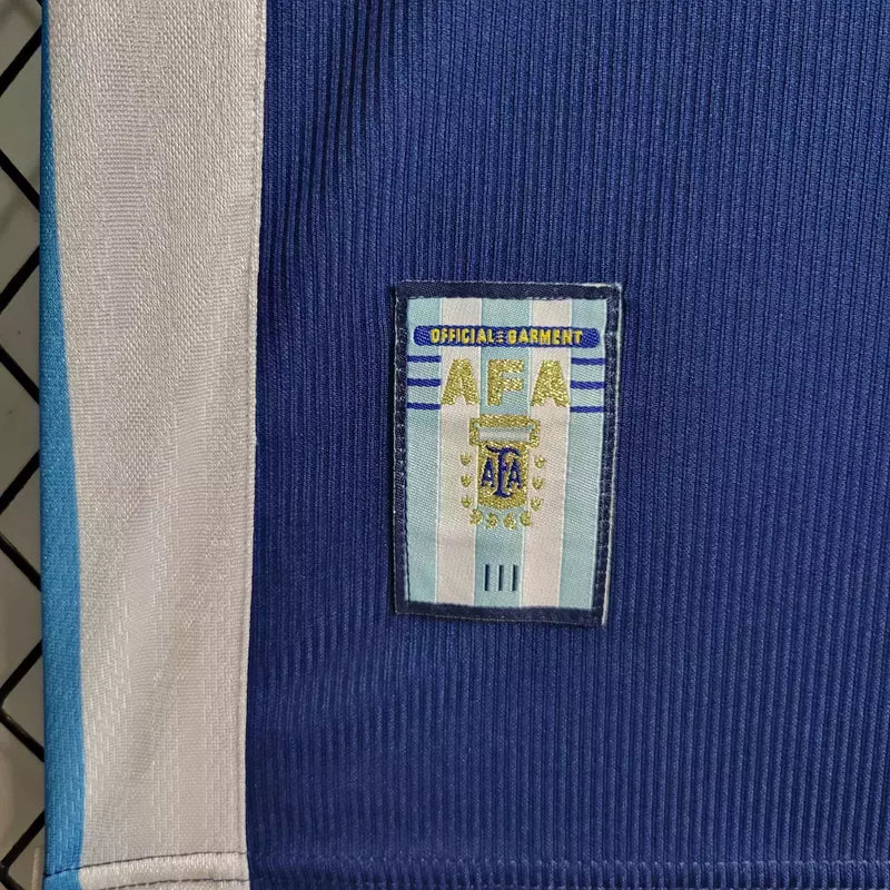 Camisa Retrô "Argentina Away 1998"