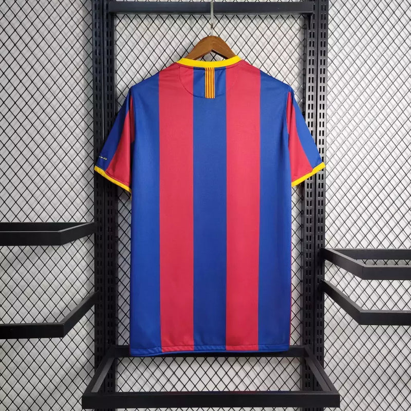 Camisa Retrô "Barcelona Home 10/11"