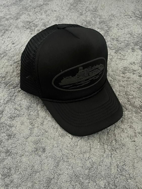 Boné Corteiz Trucker Premium "Preto"