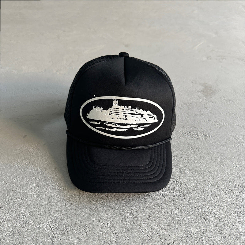 Boné Corteiz Trucker "Preto"