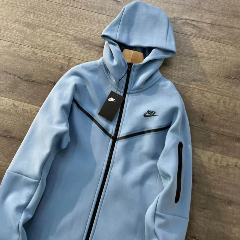 Tech Fleece Nike "Blue" (Parte De Cima)