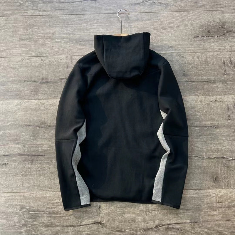 Tech Fleece Nike "Black Grey" (Parte De Cima)