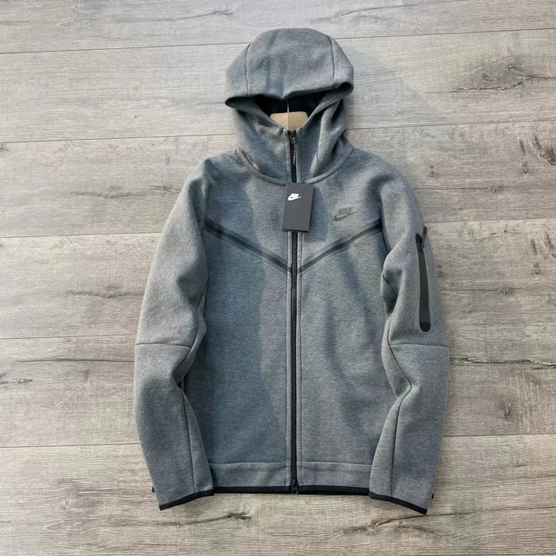 Tech Fleece Nike "Wolf Grey" (Parte De Cima)