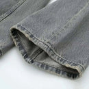 Calça Jeans Cinza Streetwear Baggy
