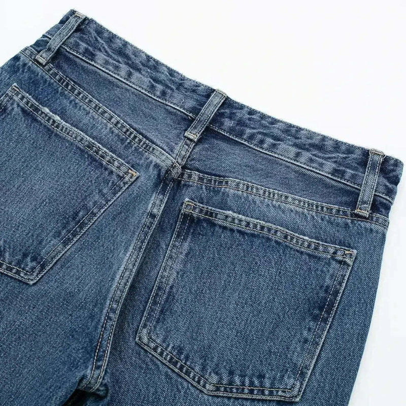 Calça Jeans Streetwear Baggy Azul Oceano