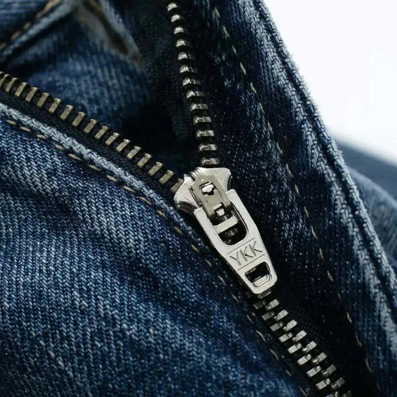 Calça Jeans Streetwear Baggy Azul Oceano