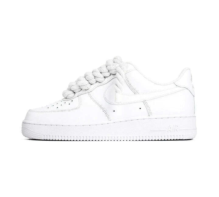 Air Force 1 Low Rope Laces "White Laces"