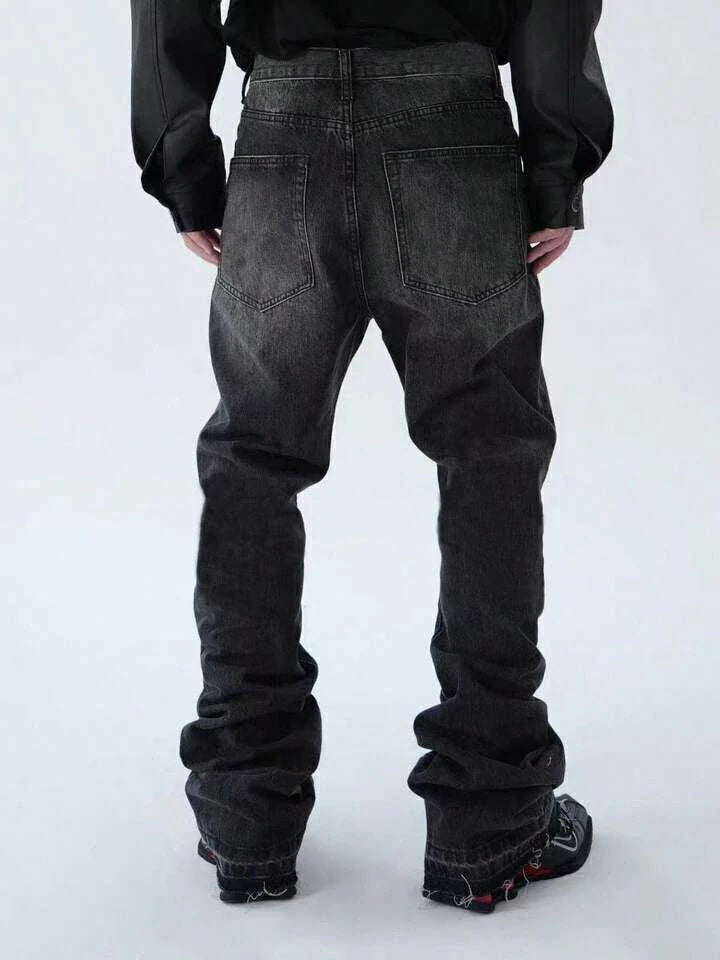 Calça Jeans Flare "Preta"