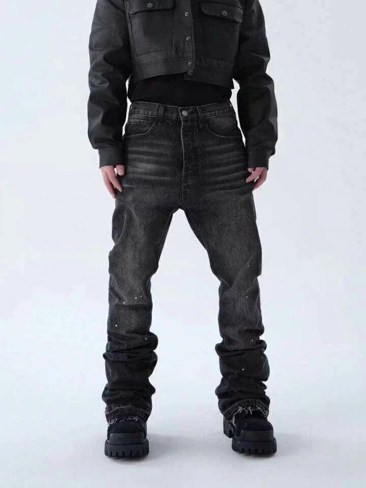 Calça Jeans Flare "Preta"