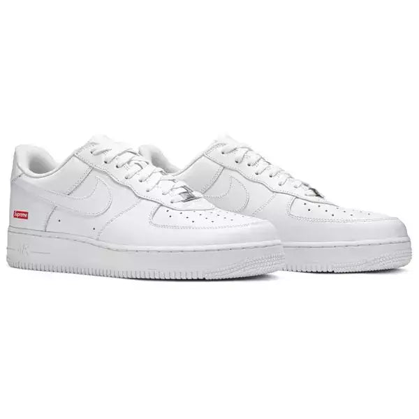 Nike x Supreme Air Force 1 "Low White"