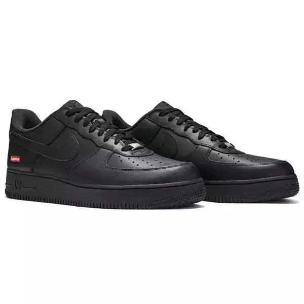 Nike x Supreme Air Force 1 "Low Black"