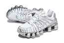 Shox TL " WHITE METALLIC “