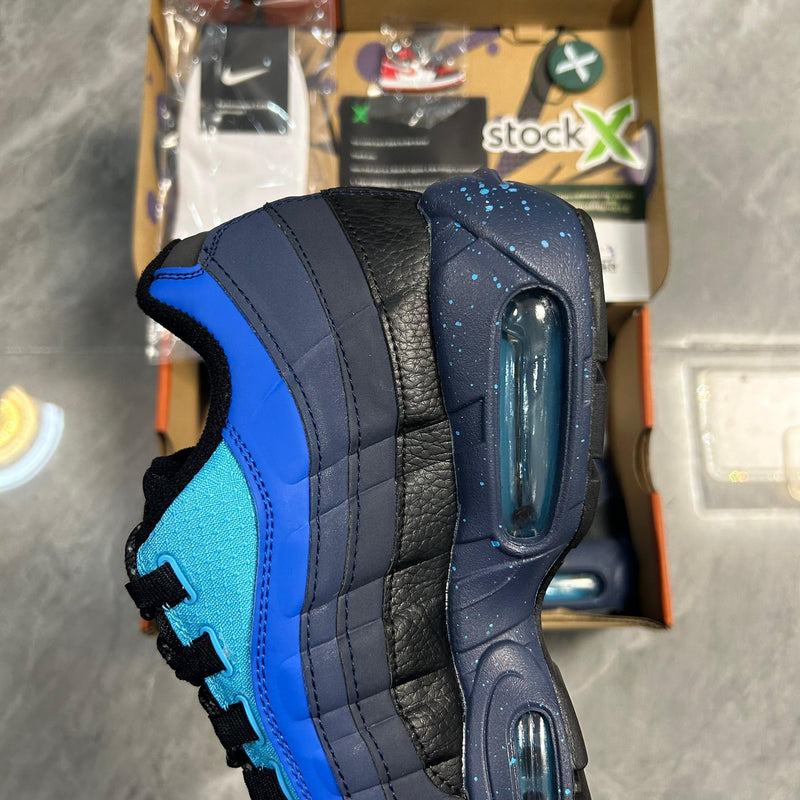 Stash x Nike Air Max 95 Black and Harbor Blue