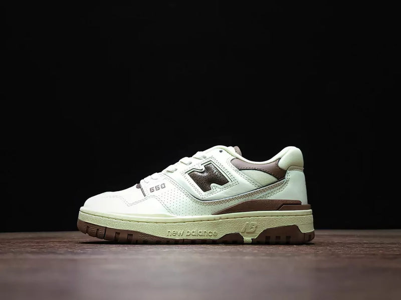 NB 550 "White/Brown"