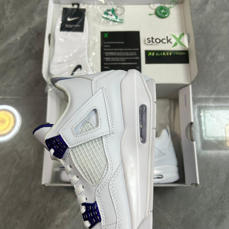 Nike Air Jordan 4 Retro 'Purple Metallic'