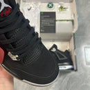 Nike Air Jordan 4 Retro 'Black Canvas'