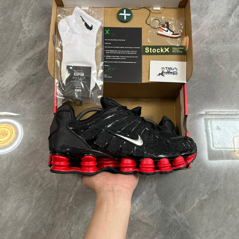 Nike Shox TL Preto/Vermelho