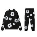 Conjunto Denim Tears The Cotton Wreath "White Black"