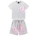 Synaworld Syna Logo Twinset "Grey/Pink"