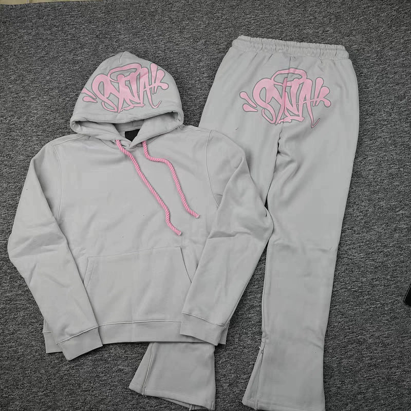 Synaworld Tracksuit "Grey/Pink"